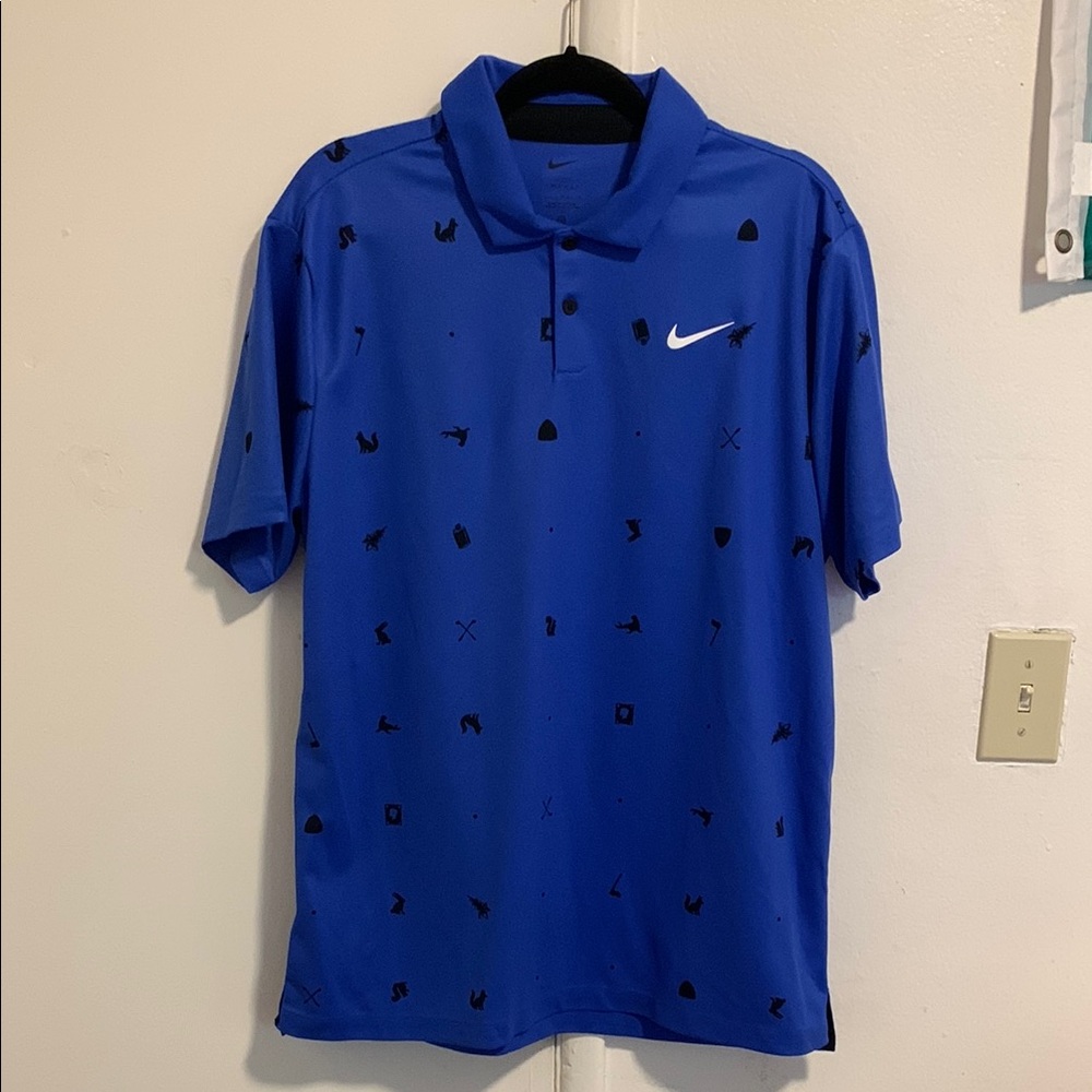⚡️Men’s Nike blue golf polo! NWT